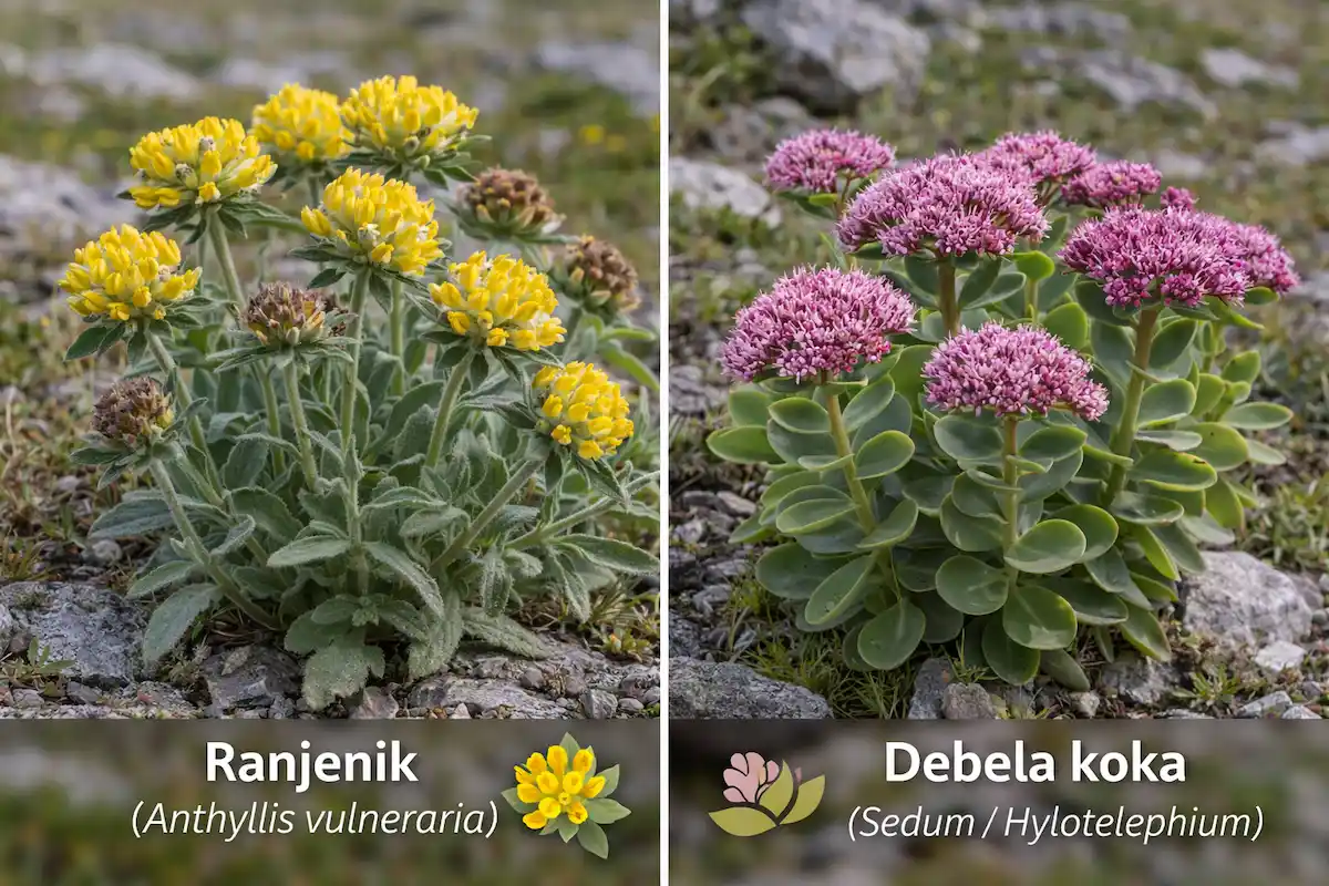 Ranjenik biljka i debela koka