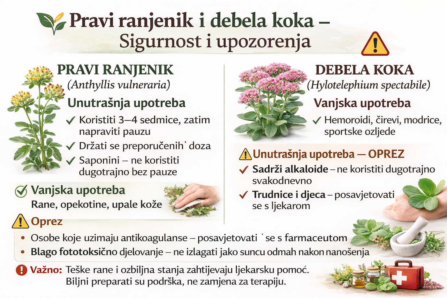 Ranjenik sigurnost i upozorenja