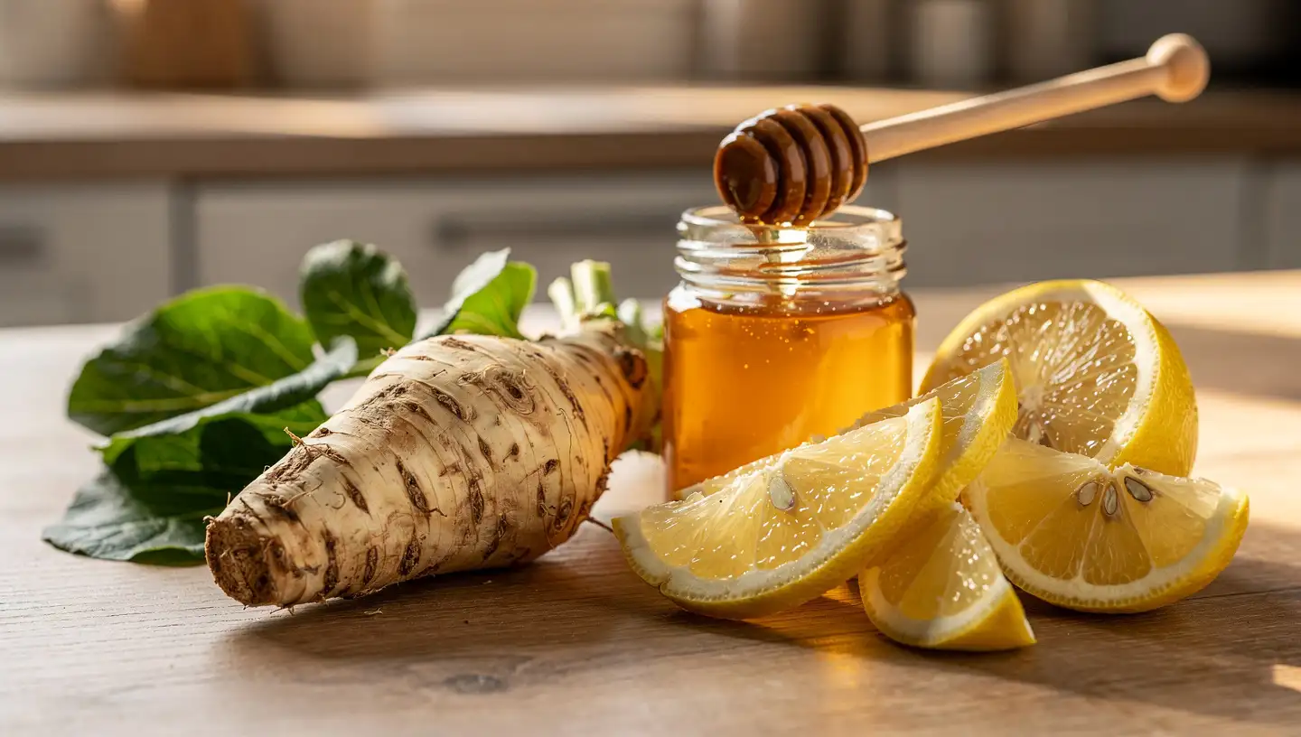 Hren s medom i limunom za imunitet