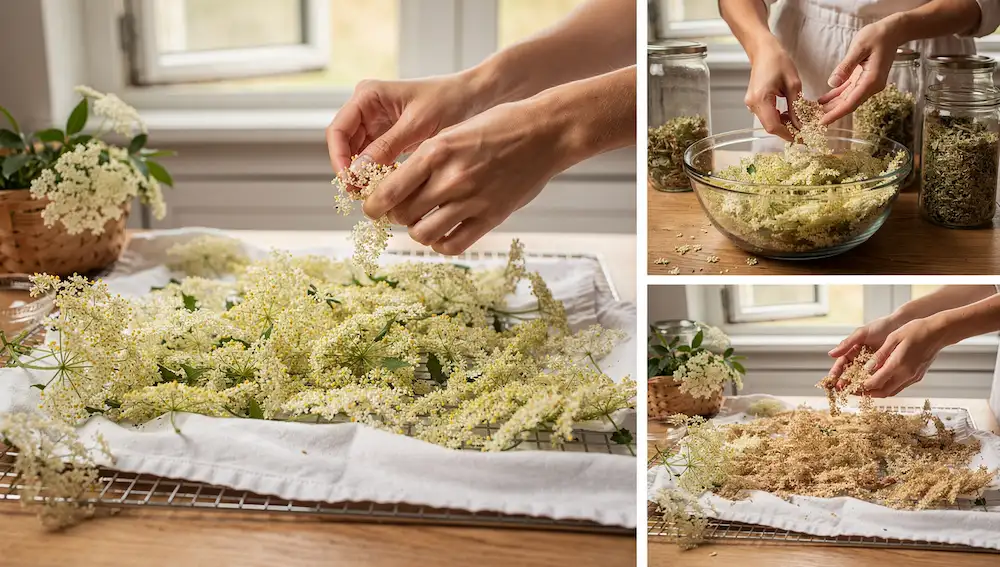 Kako se suši zova za čaj