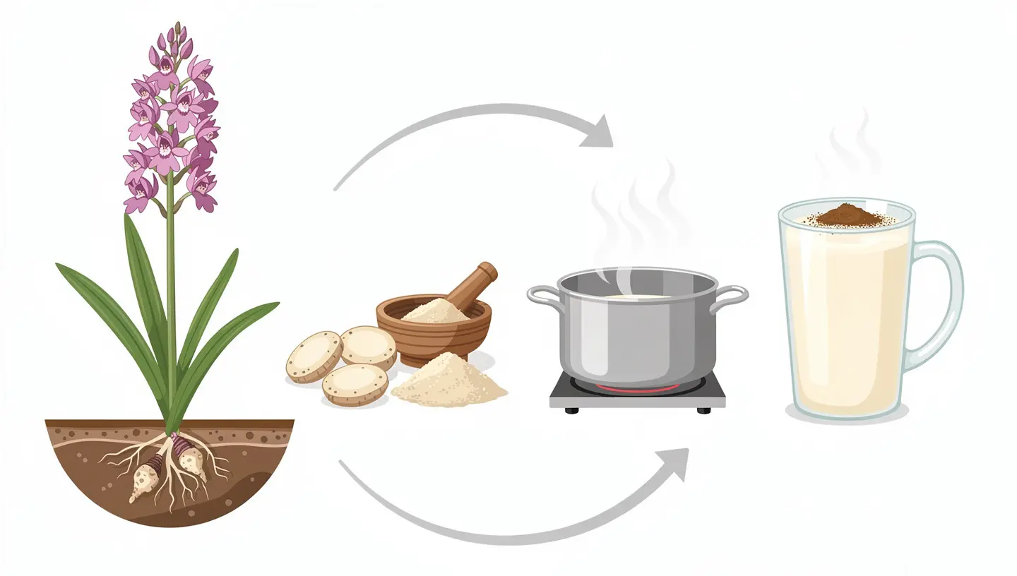 Kako se priprema salep napitak