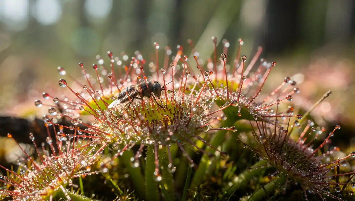 Rosika (Drosera) - najveći rod mesožderki