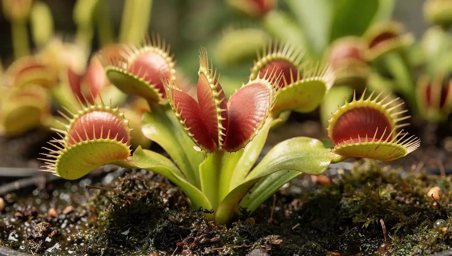 Venerina muholovka (Dionaea muscipula)