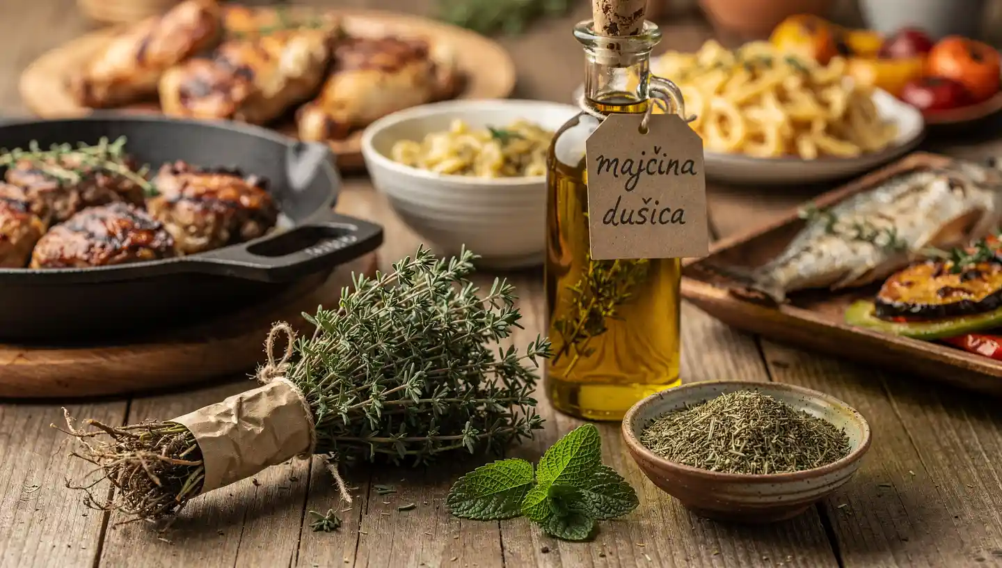 Majčina dušica u kulinarstvu