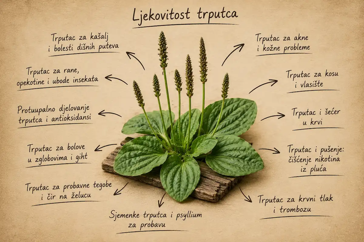 Ljekovitost trputca