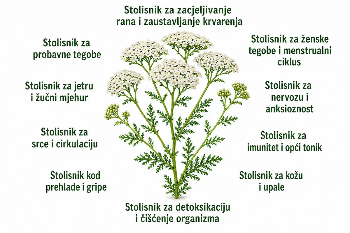 Ljekovita svojstva stolisnika