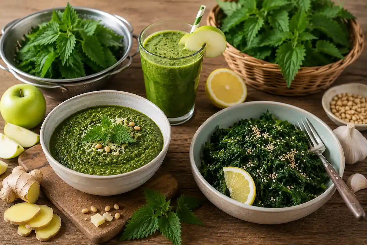 Pesto i salata od koprive