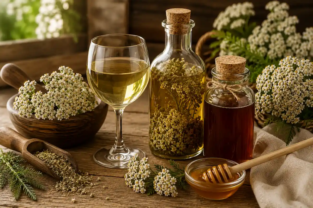 Vino i sirup od stolisnika