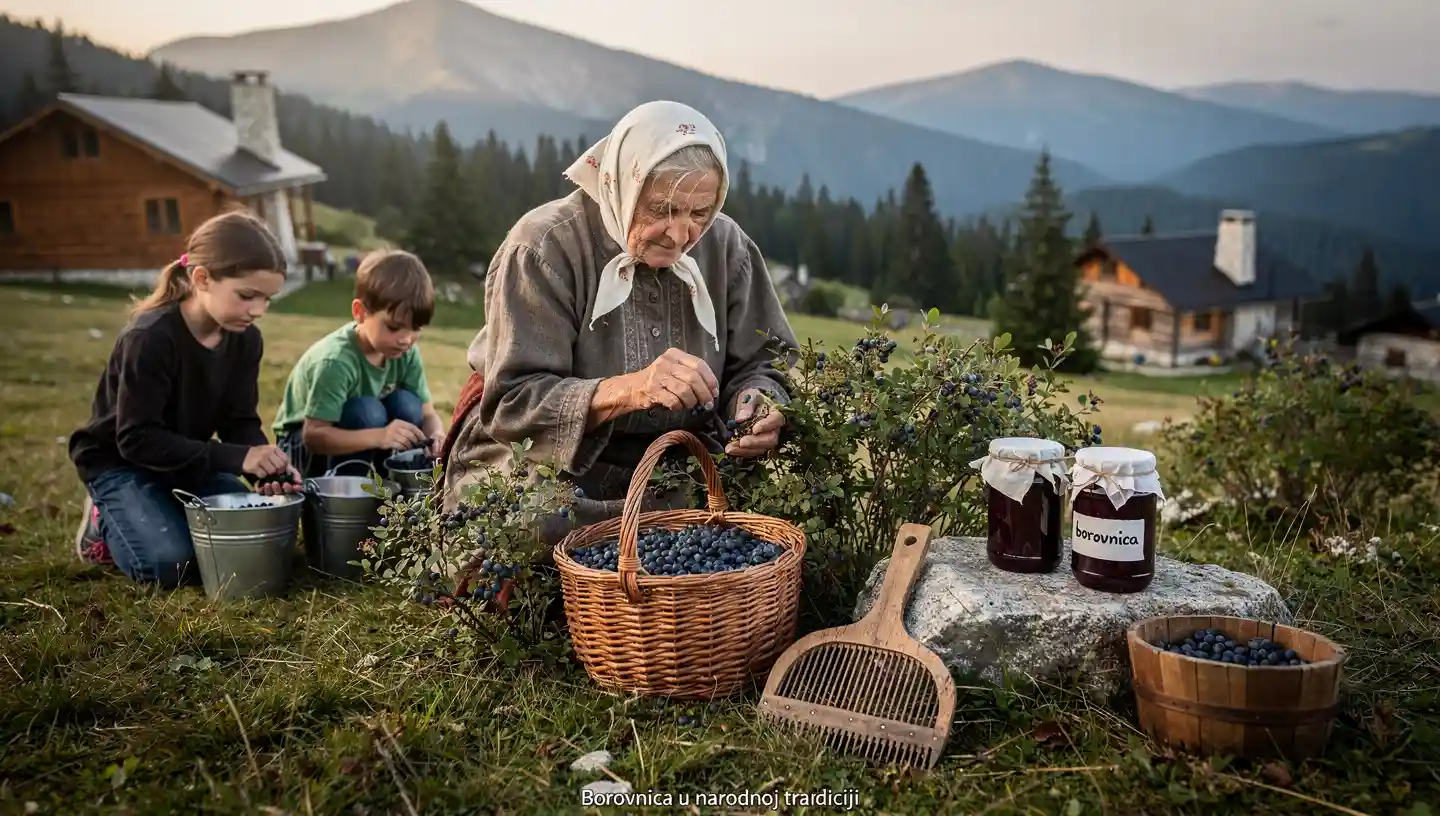 Borovnica u narodnoj tradiciji