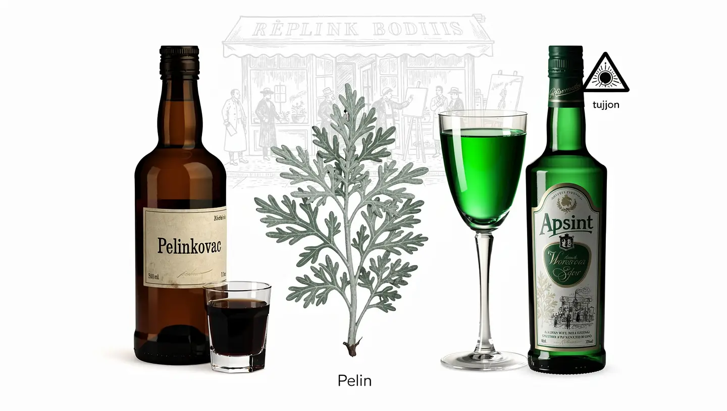 Pelin u kulinarstvu i alkoholnim pićima
