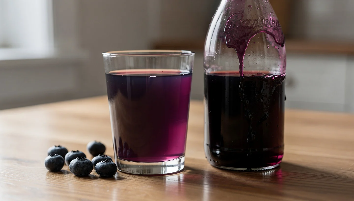 Sok, sirup od borvnice
