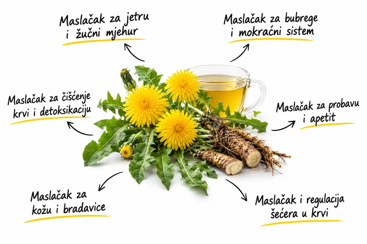 Ljekovita svojstva maslačka
